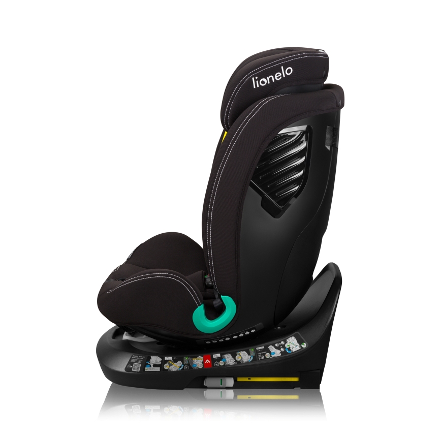 Lionelo - Sukama automobilinė kėdutė su baze BASTIAAN ONE i-Size 40–150 cm Juoda (Carbon)