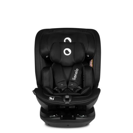 Lionelo - Sukama automobilinė kėdutė su baze BASTIAAN i-Size 40-150 cm Black Carbon
