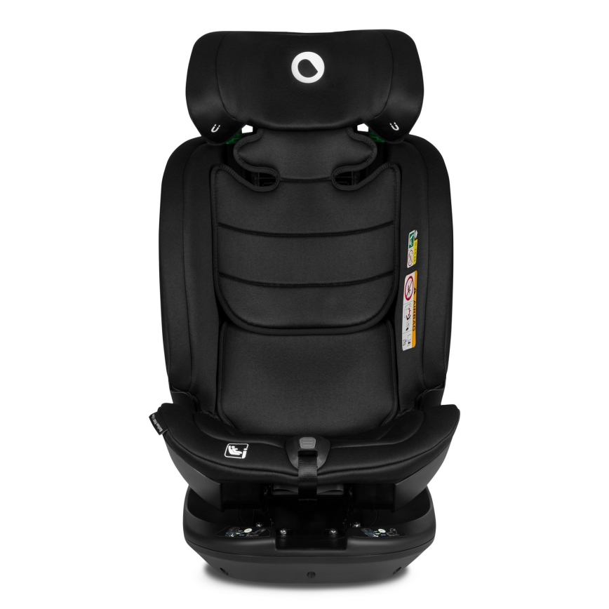 Lionelo - Sukama automobilinė kėdutė su baze BASTIAAN i-Size 40-150 cm Black Carbon