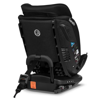 Lionelo - Sukama automobilinė kėdutė su baze BASTIAAN i-Size 40-150 cm Black Carbon