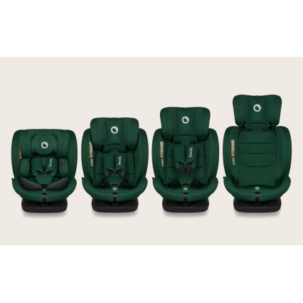 Lionelo - Sukama automobilinė kėdutė su baze BASTIAAN i-Size 40-150 cm Green Forest