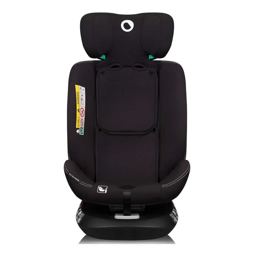 Lionelo - Pasukama automobilinė kėdutė su baze BASTIAAN ONE i-Size 40-150 cm Black Carbon