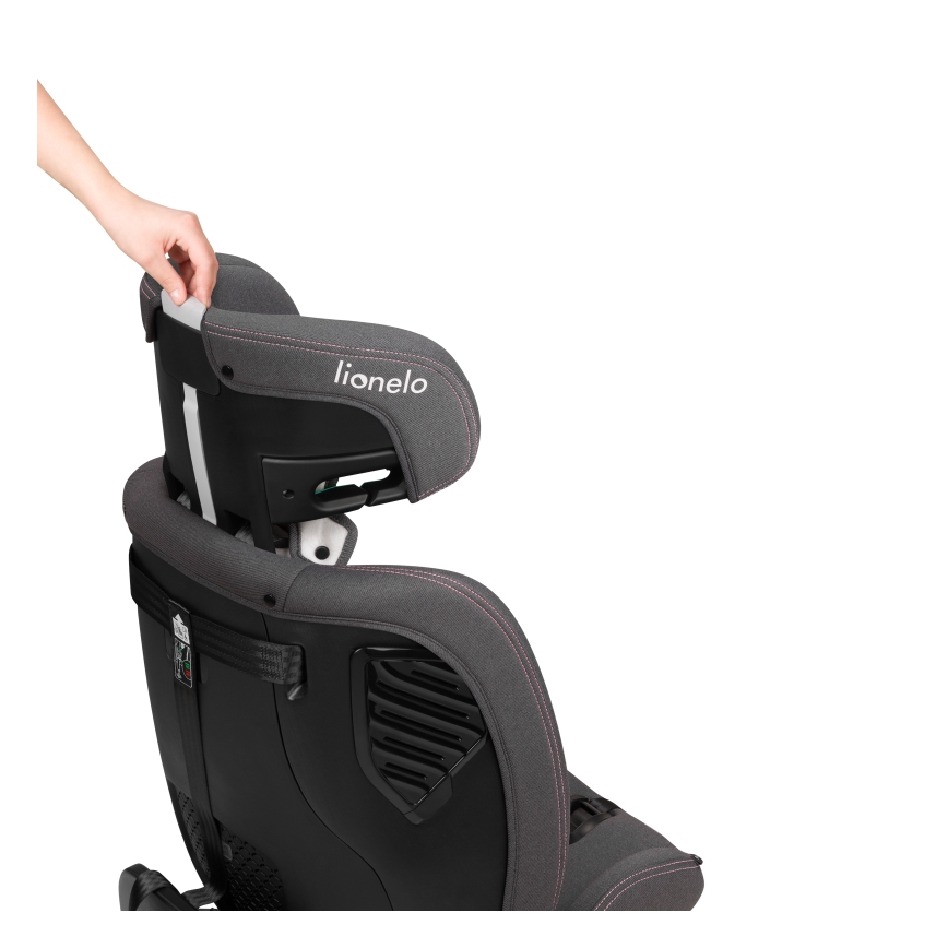 Lionelo - pasukama automobilinė kėdutė su baze BASTIAAN ONE i-Size 40-150 cm rožinė