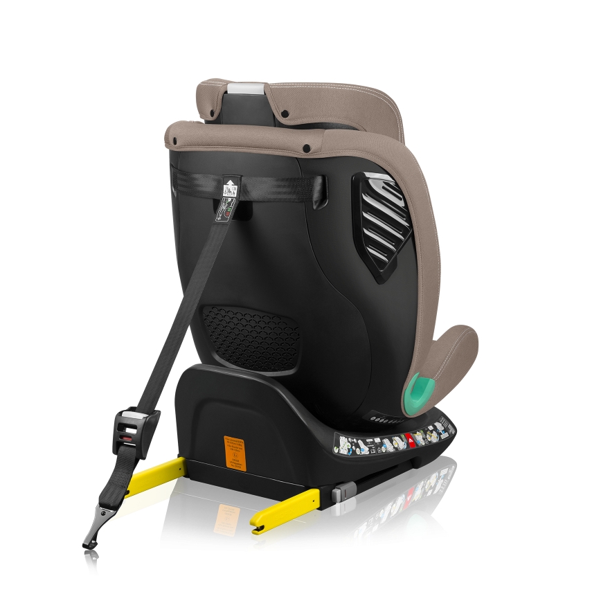 Lionelo - pasukama automobilinė kėdutė su baze BASTIAAN ONE i-Size 40-150 cm smėlio spalvos