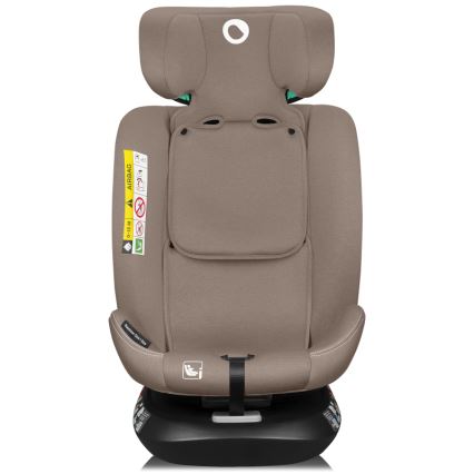 Lionelo - pasukama automobilinė kėdutė su baze BASTIAAN ONE i-Size 40-150 cm smėlio spalvos