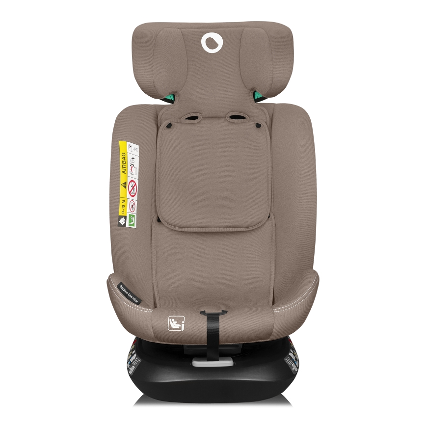 Lionelo - pasukama automobilinė kėdutė su baze BASTIAAN ONE i-Size 40-150 cm smėlio spalvos