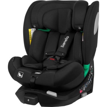 Lionelo - Sukama automobilinė kėdutė su baze BRAAM AIR i-Size 40-150 cm Black Carbon