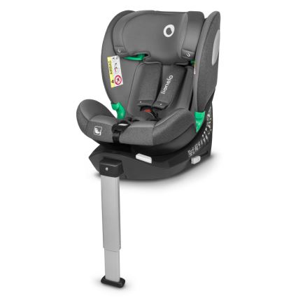 Lionelo - Sukama automobilinė kėdutė su baze BRAAM i-Size 40-150 cm akmens pilka