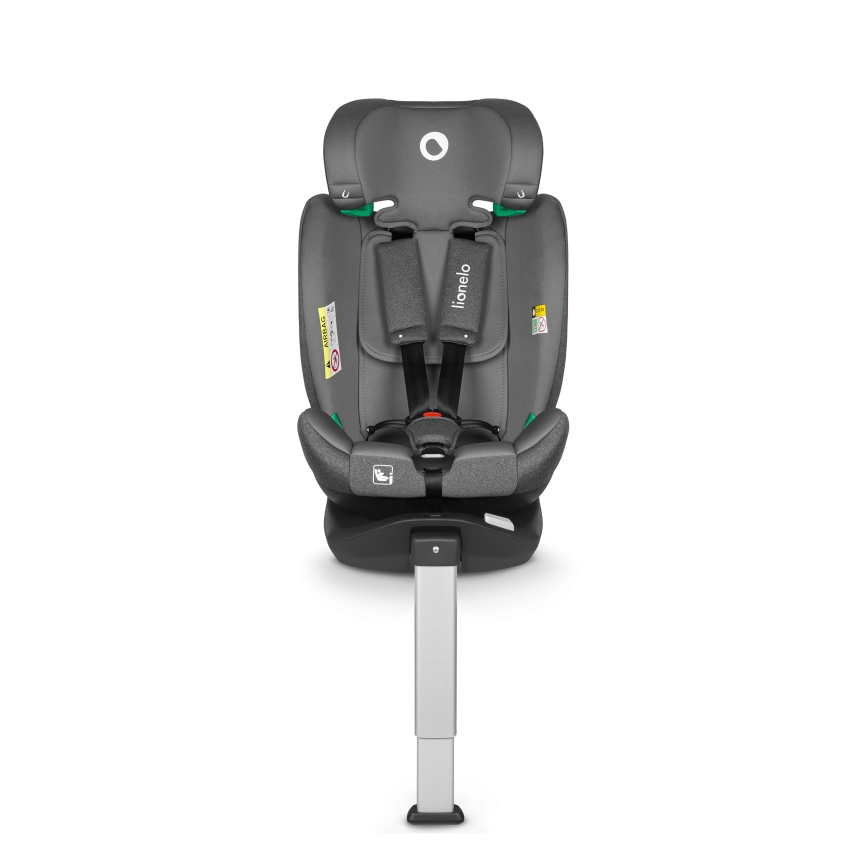 Lionelo - Sukama automobilinė kėdutė su baze BRAAM i-Size 40-150 cm akmens pilka