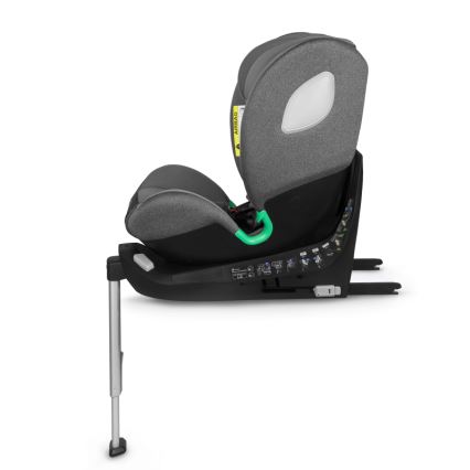 Lionelo - Sukama automobilinė kėdutė su baze BRAAM i-Size 40-150 cm akmens pilka