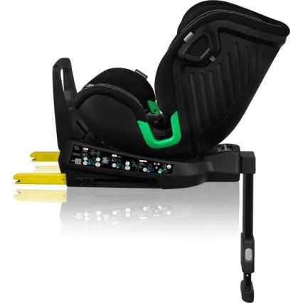 Lionelo - Sukama automobilinė kėdutė su baze HARMONY i-Size 40-150 cm juoda