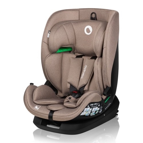 Lionelo - Sukama automobilinė kėdutė su baze LAVENDER i-Size 76-150 cm, smėlio latte