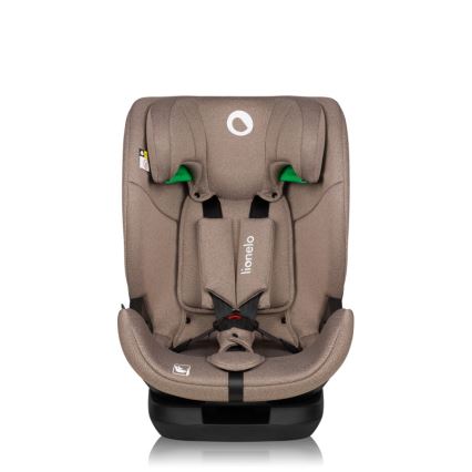 Lionelo - Sukama automobilinė kėdutė su baze LAVENDER i-Size 76-150 cm, smėlio latte