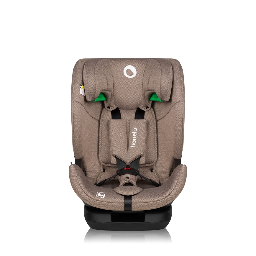 Lionelo - Sukama automobilinė kėdutė su baze LAVENDER i-Size 76-150 cm, smėlio latte