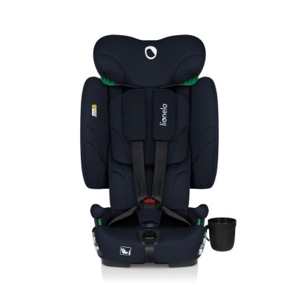 Lionelo - Sulankstoma automobilinė kėdutė NELLY i-Size 76-150 cm tamsiai mėlyna