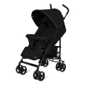 Lionelo - Sulankstomas skėtinio tipo vežimėlis ELIA Black Onyx