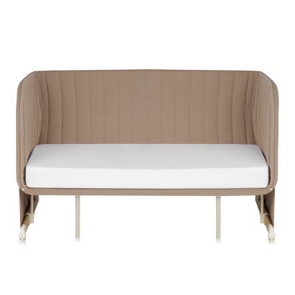 Lionelo - THOMI PLUS 5in1 kūdikio lovelė, smėlio/karamelės spalvos