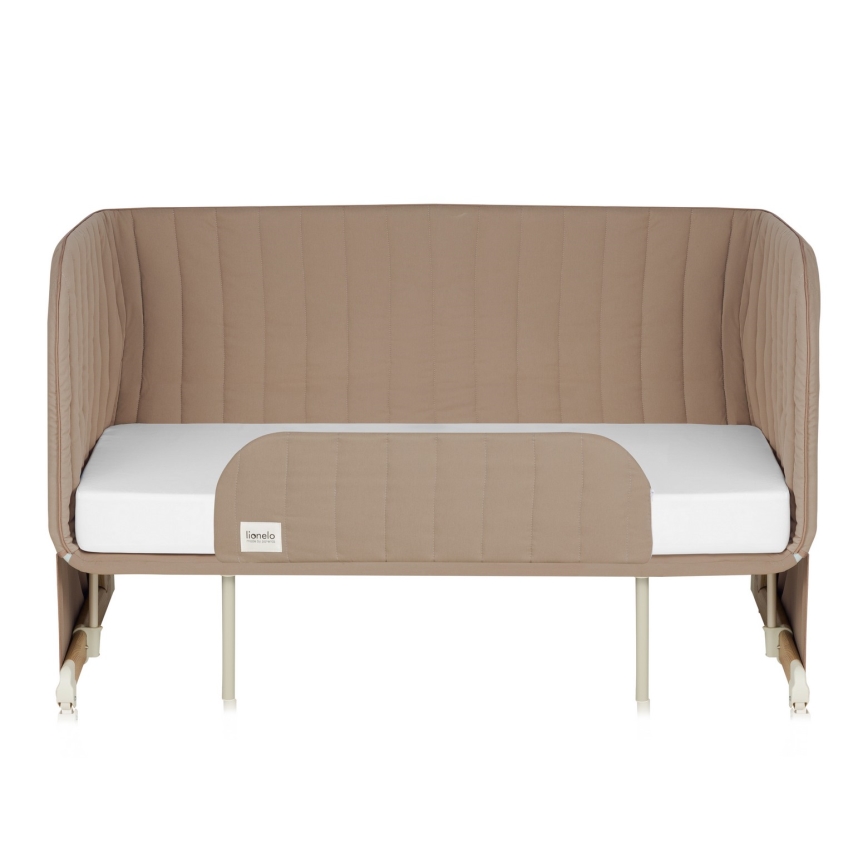 Lionelo - THOMI PLUS 5in1 kūdikio lovelė, smėlio/karamelės spalvos