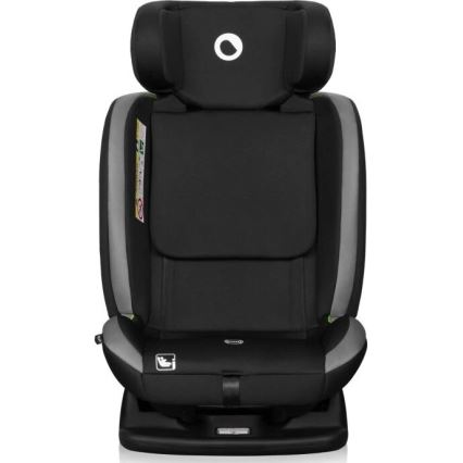 Lionelo - Vaikiška automobilinė kėdutė AART i-Size 40-150 cm juoda/pilka