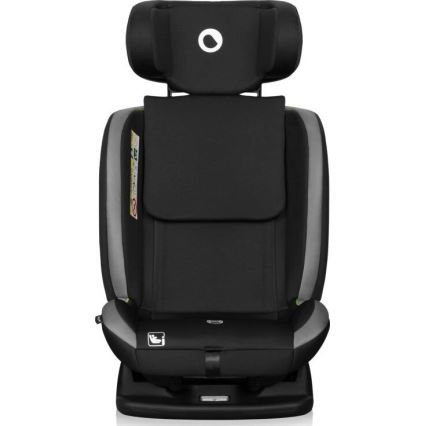 Lionelo - Vaikiška automobilinė kėdutė AART i-Size 40-150 cm juoda/pilka