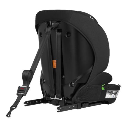 Lionelo - Vaikiška automobilinė kėdutė BILLY i-Size 76-150 cm Juoda Carbon