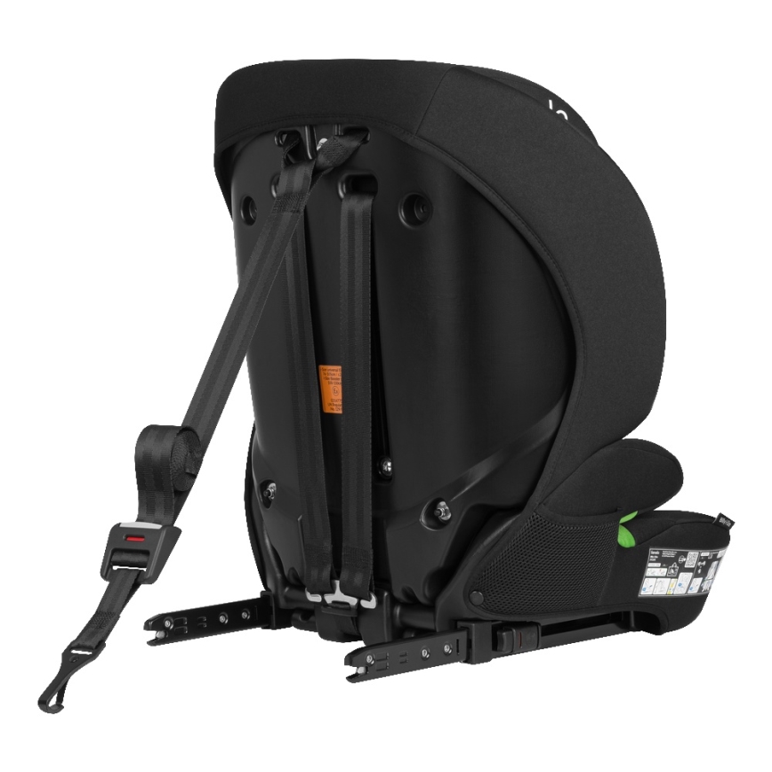 Lionelo - Vaikiška automobilinė kėdutė BILLY i-Size 76-150 cm Juoda Carbon