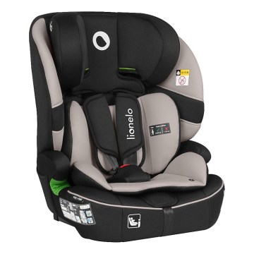Lionelo - Vaikiška automobilinė kėdutė BILLY i-Size 76-150 cm smėlio spalvos (Latte)