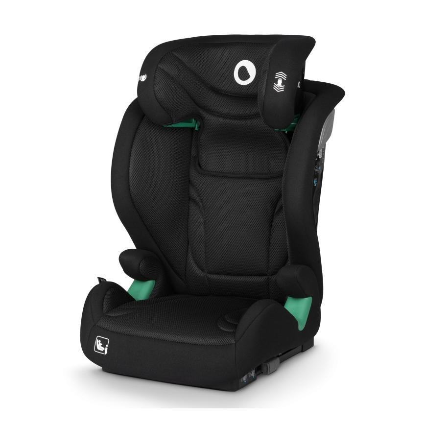 Lionelo - Vaikiška automobilinė kėdutė IGO i-Size 100-150 cm Juoda Carbon