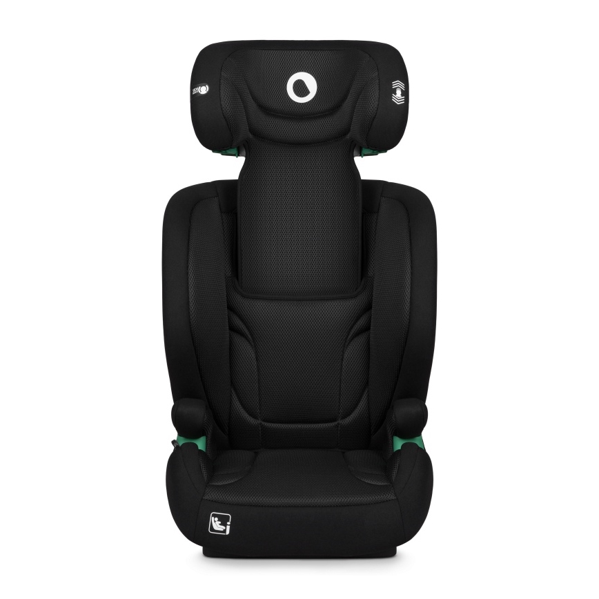 Lionelo - Vaikiška automobilinė kėdutė IGO i-Size 100-150 cm Juoda Carbon