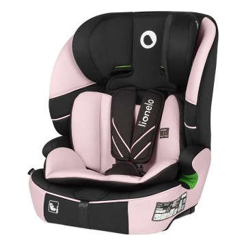 Lionelo - vaikiška automobilinė kėdutė LEVI FIX i-Size 76-150 cm Pink Baby