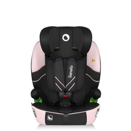 Lionelo - vaikiška automobilinė kėdutė LEVI FIX i-Size 76-150 cm Pink Baby