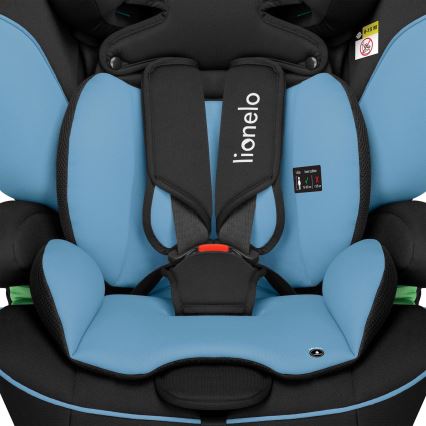Lionelo - Vaikiška automobilinė kėdutė LEVI i-Size 76-150 cm kobalto mėlyna