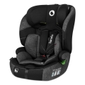 Lionelo - Vaikiška automobilinė kėdutė LEVI ONE i-Size 76-150 cm juoda/pilka