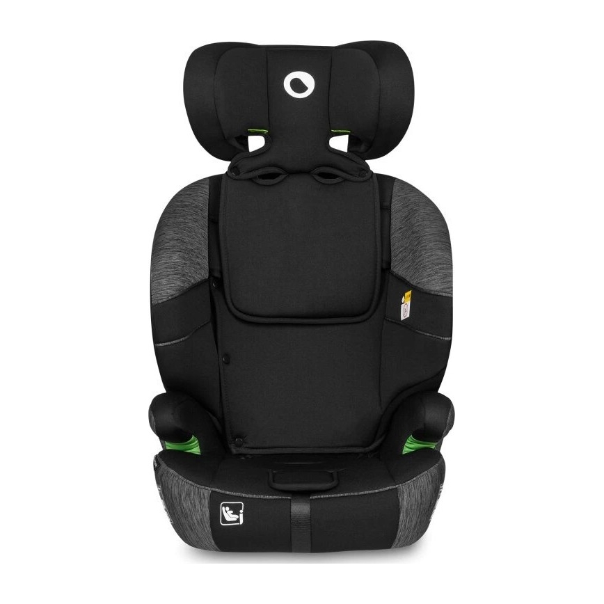 Lionelo - Vaikiška automobilinė kėdutė LEVI ONE i-Size 76-150 cm juoda/pilka