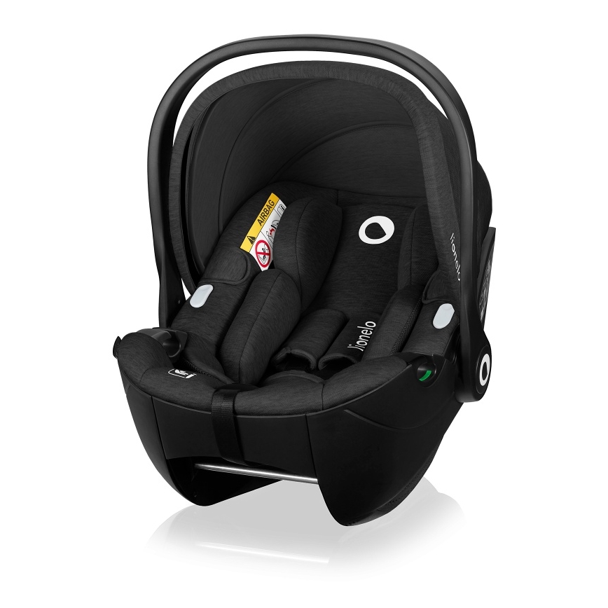 Lionelo - Vaikiška automobilinė kėdutė MOXIE i-Size 40-87 cm Juodas oniksas