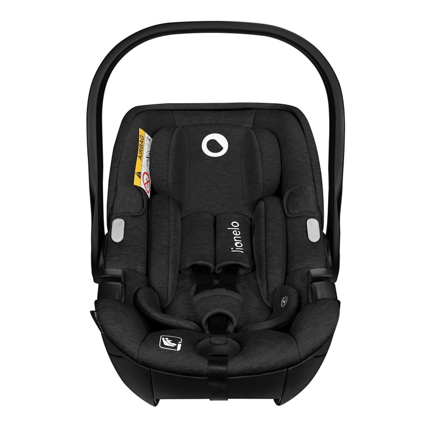 Lionelo - Vaikiška automobilinė kėdutė MOXIE i-Size 40-87 cm Juodas oniksas