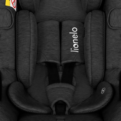 Lionelo - Vaikiška automobilinė kėdutė MOXIE i-Size 40-87 cm Juodas oniksas