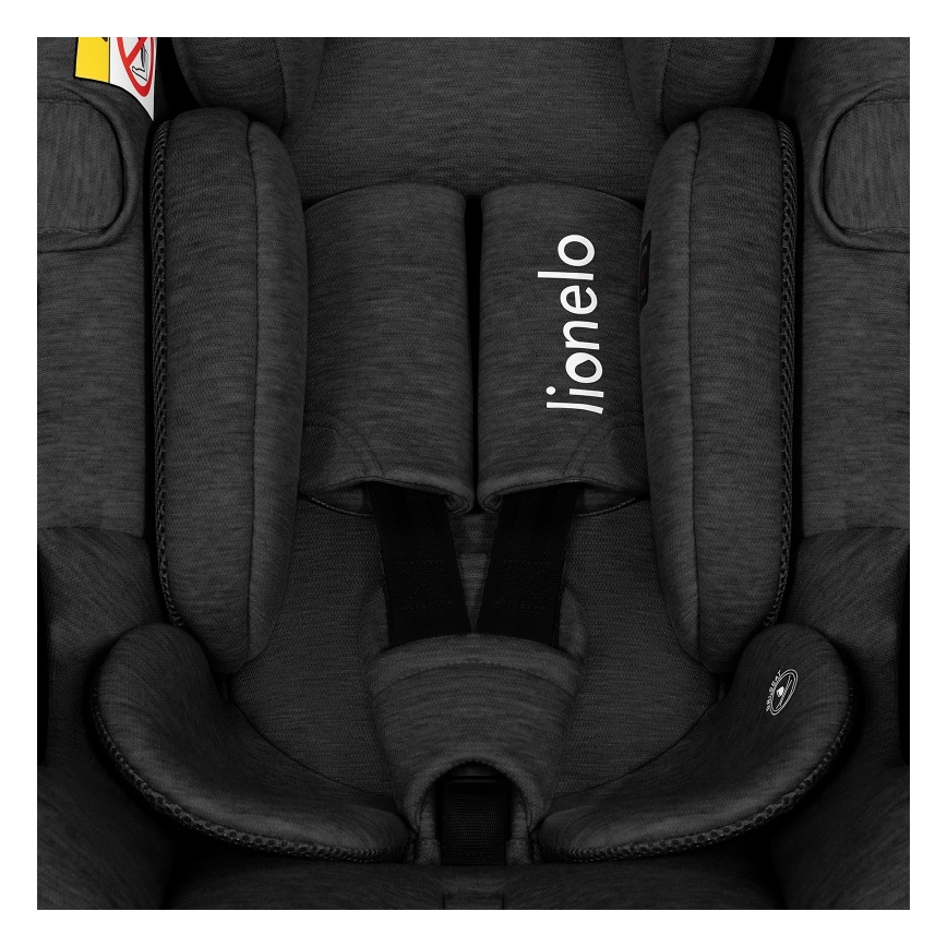 Lionelo - Vaikiška automobilinė kėdutė MOXIE i-Size 40-87 cm Juodas oniksas