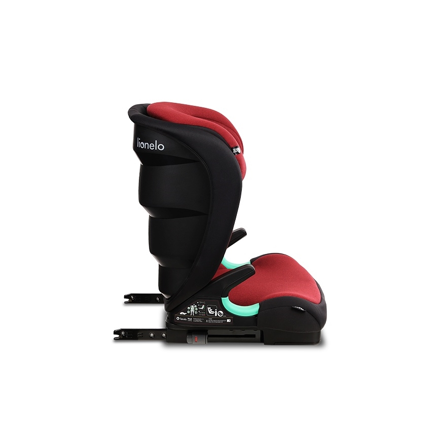 Lionelo - Vaikiška automobilinė kėdutė NEAL i-Size 100-150 cm Bordo