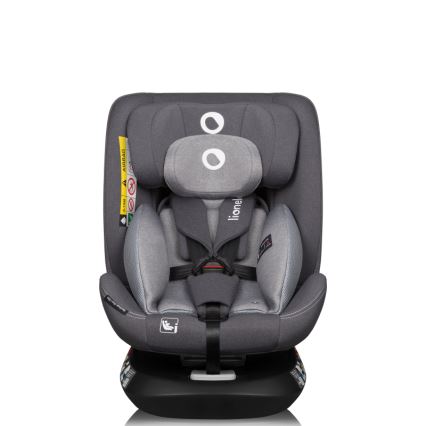 Lionelo - pasukama automobilinė kėdutė su baze BASTIAAN ONE i-Size 40-150 cm, pilka (Grey Stone)
