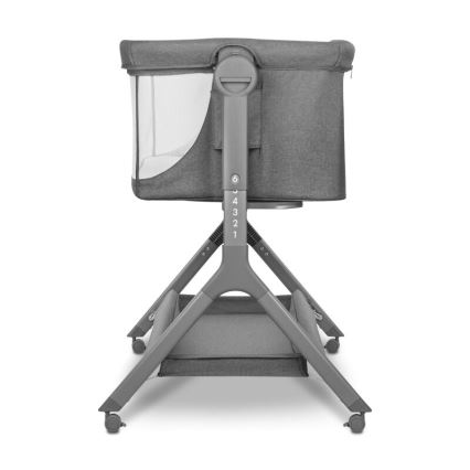 Lionelo - Vaikiška lovelė 3in1 LEONIE PLUS, pilka