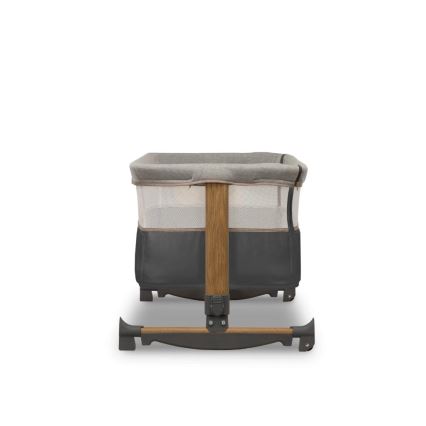 Lionelo - vaikiška lovelė LEONIE 3in1, pilka/juoda