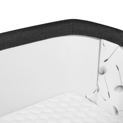 Lionelo - vaikiška lovytė 3 in 1 AURORA, juoda