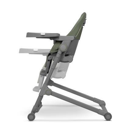 Lionelo - Vaikiška maitinimo kėdutė 2 viename CORA PLUS alyvuogių žalia