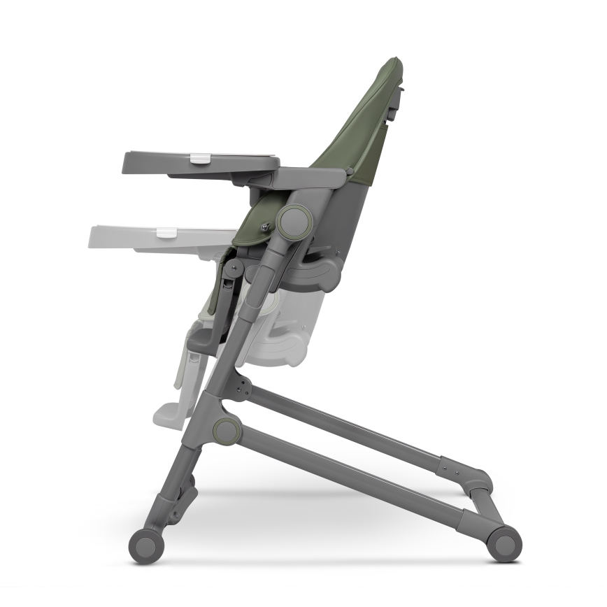 Lionelo - Vaikiška maitinimo kėdutė 2 viename CORA PLUS alyvuogių žalia