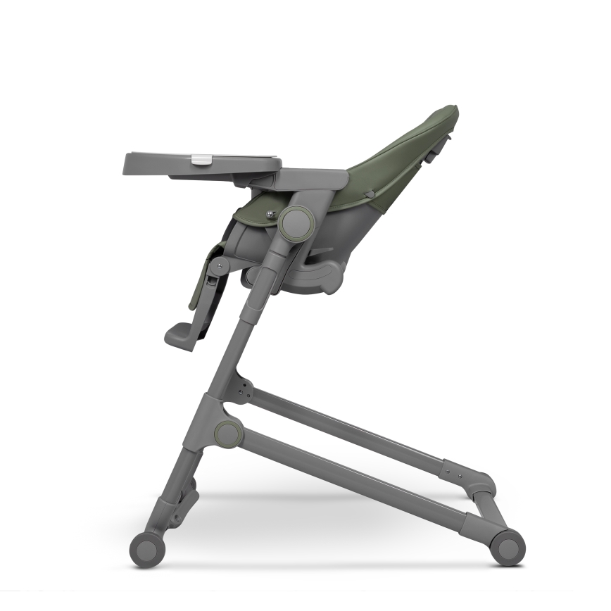 Lionelo - Vaikiška maitinimo kėdutė 2 viename CORA PLUS alyvuogių žalia