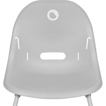 Lionelo - Vaikiška maitinimo kėdutė 2in1 DALIA balta/pilka