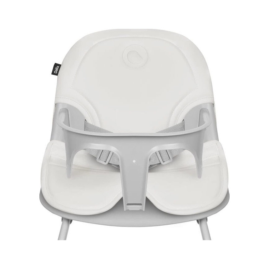 Lionelo - Vaikiška maitinimo kėdutė 2in1 DALIA balta/pilka