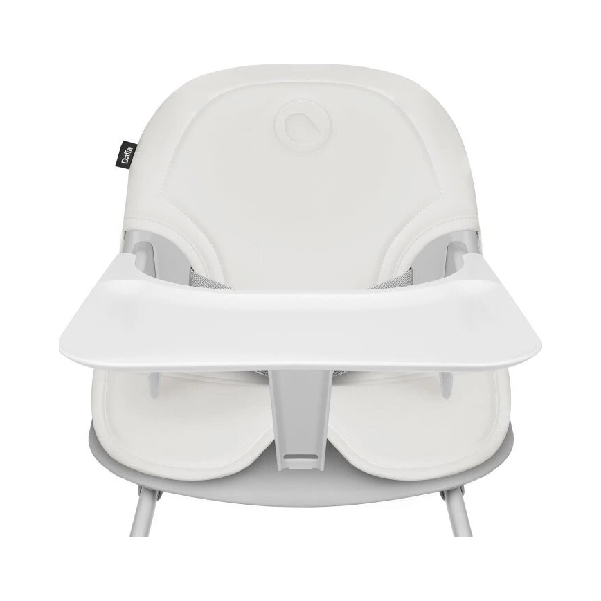 Lionelo - Vaikiška maitinimo kėdutė 2in1 DALIA balta/pilka