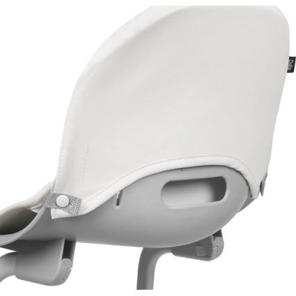 Lionelo - Vaikiška maitinimo kėdutė 2in1 DALIA balta/pilka